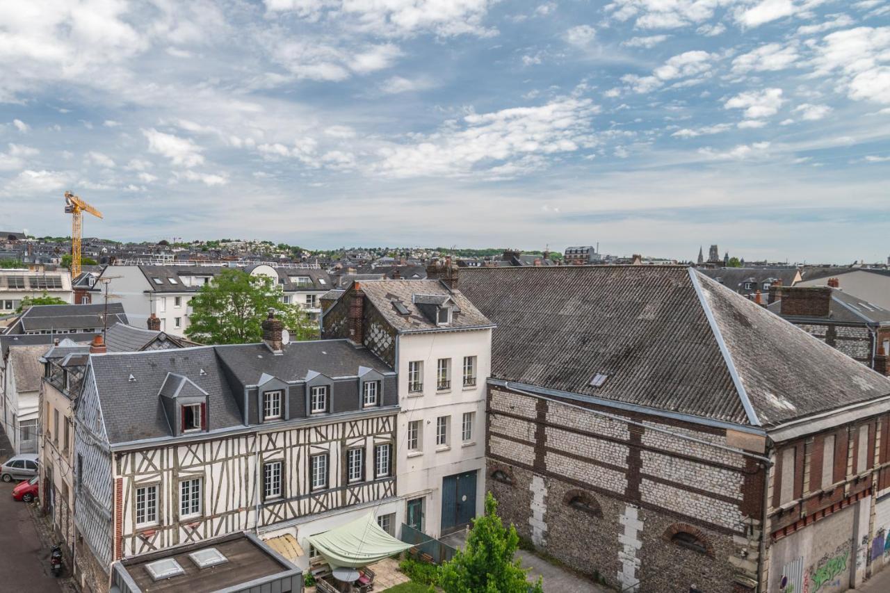 B&B Hotel Rouen Centre Rive Droite Exteriör bild